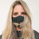 Behelfsmaske Camouflage von Everbasics mit ViralOff® zur Selbstreinigung