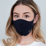 Communitymaske in Schwarz mit ViralOff® zur Selbstreinigung